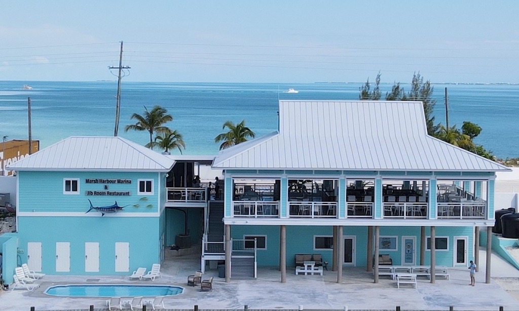 Pool deck at The Jib Room