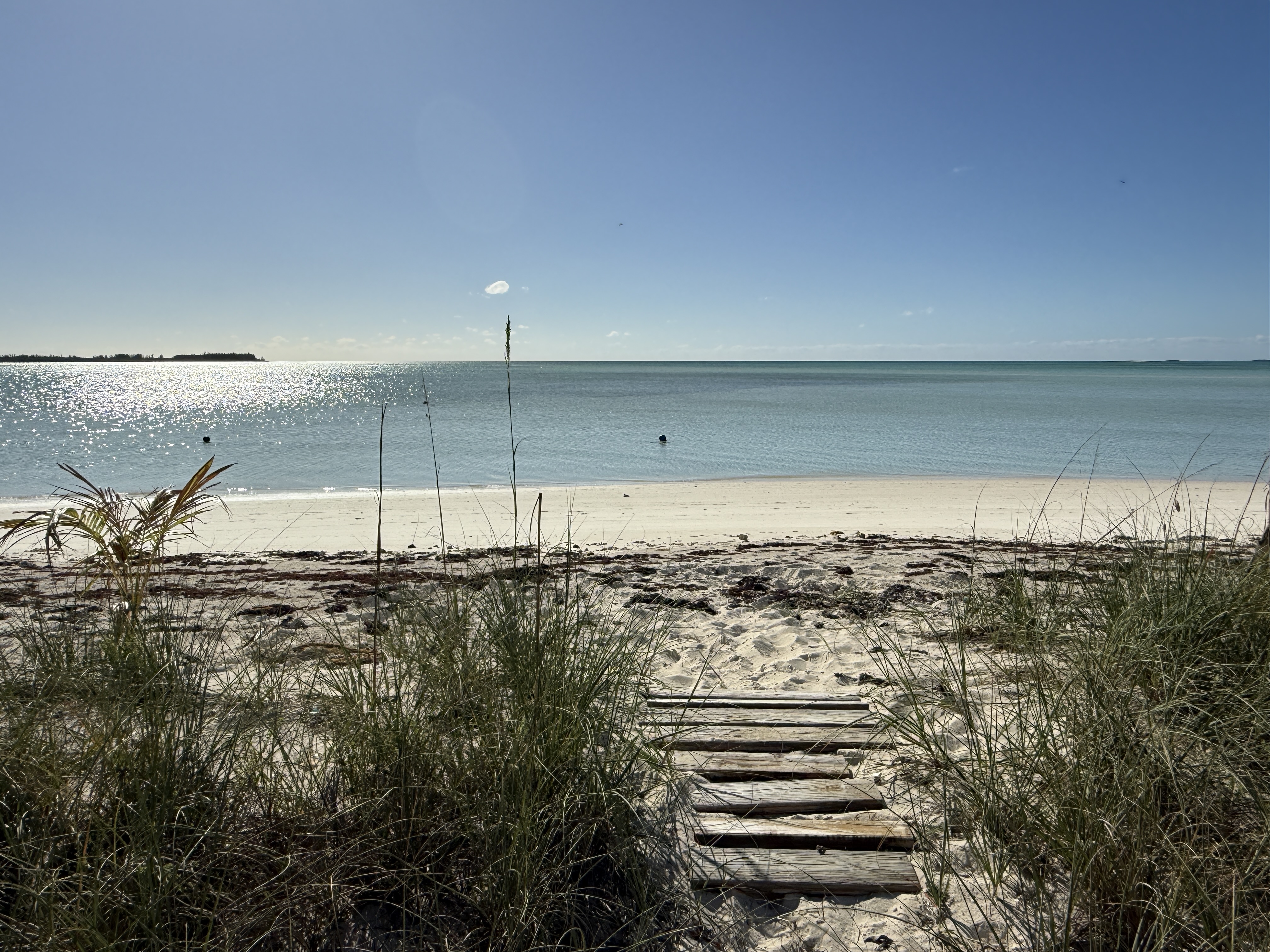 The crystal clear water is waiting for you...