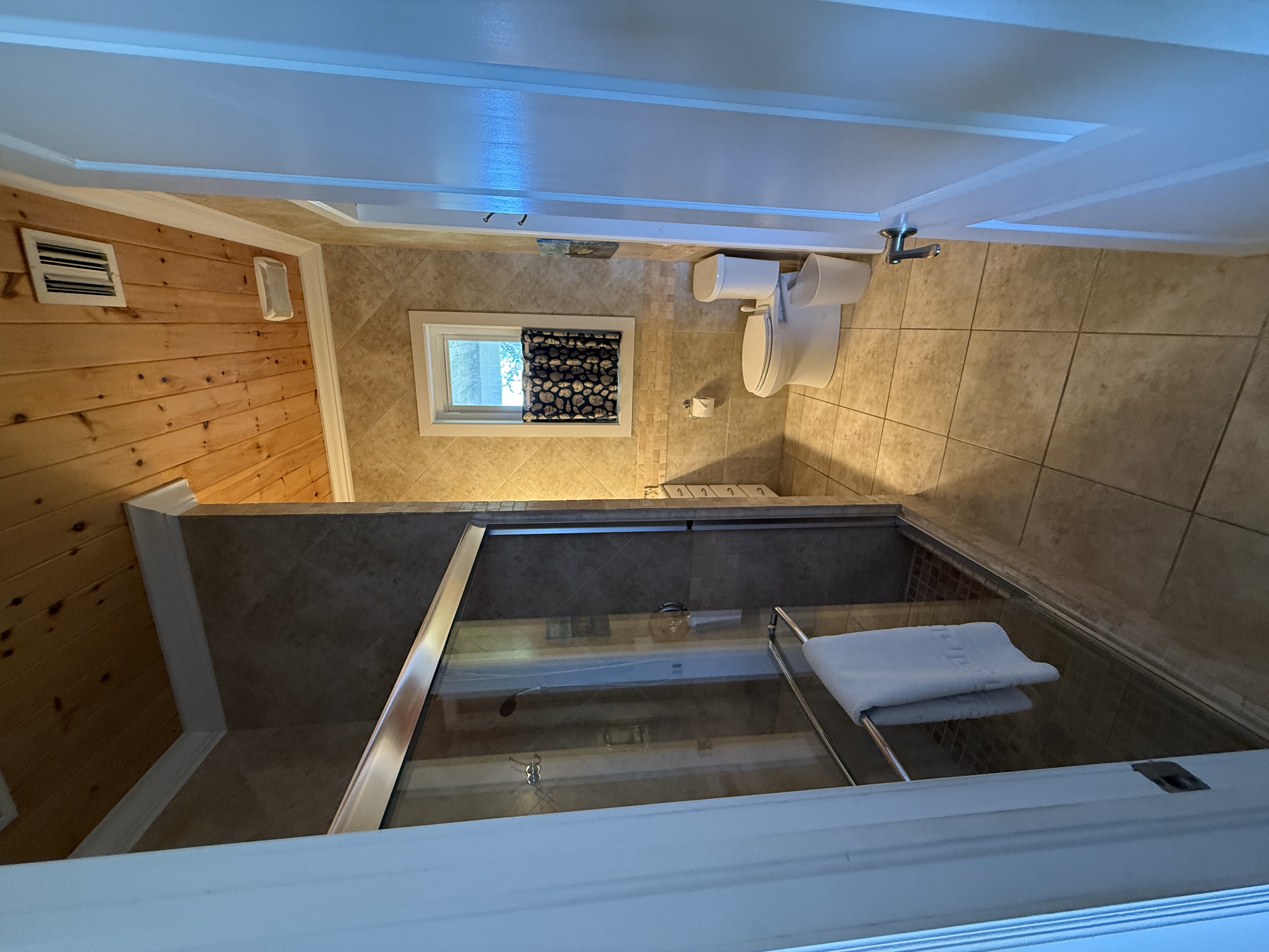 West Master en-suite with large shower