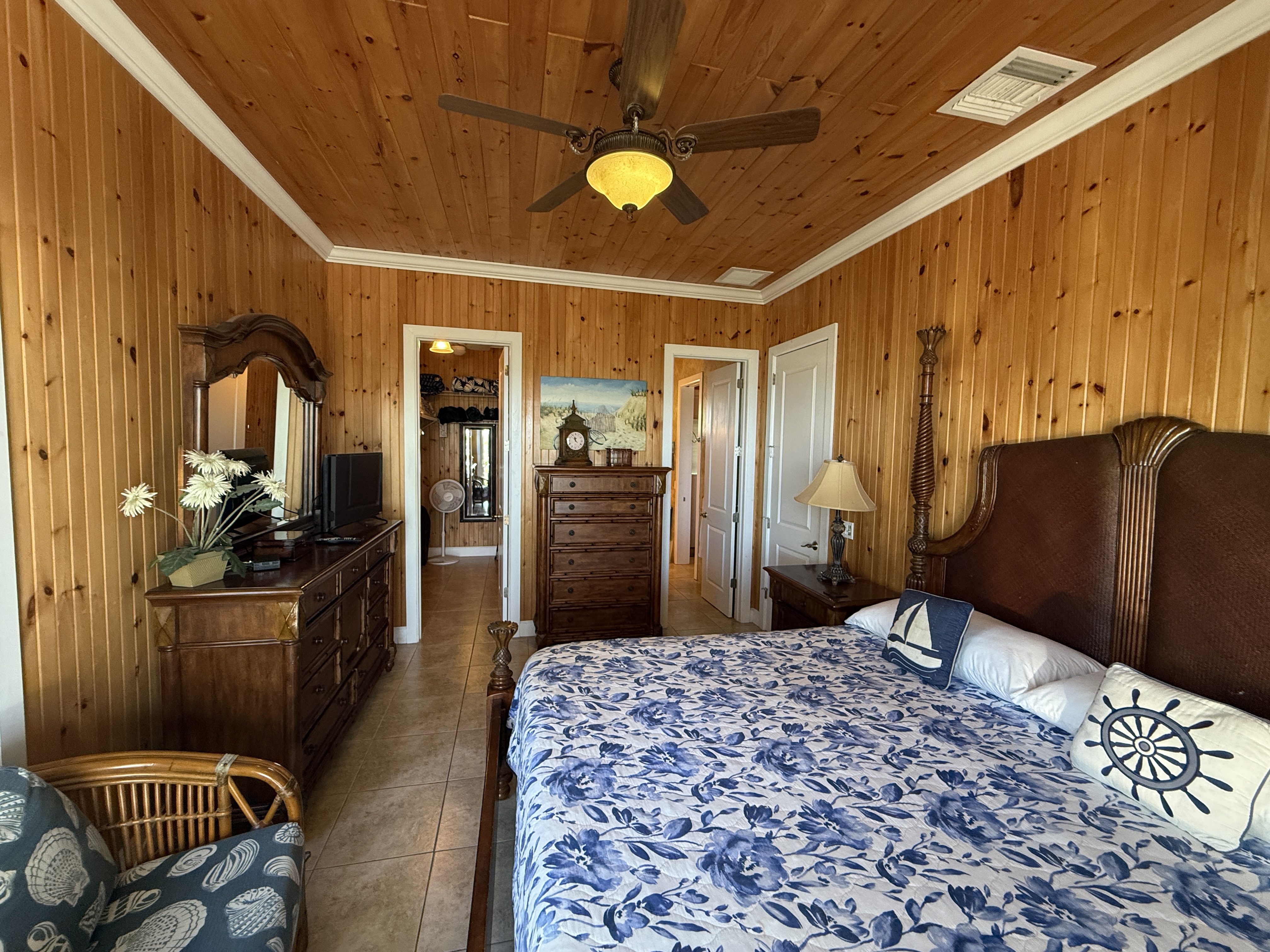 West Master Suite with large walk-in closet and en-suite bath