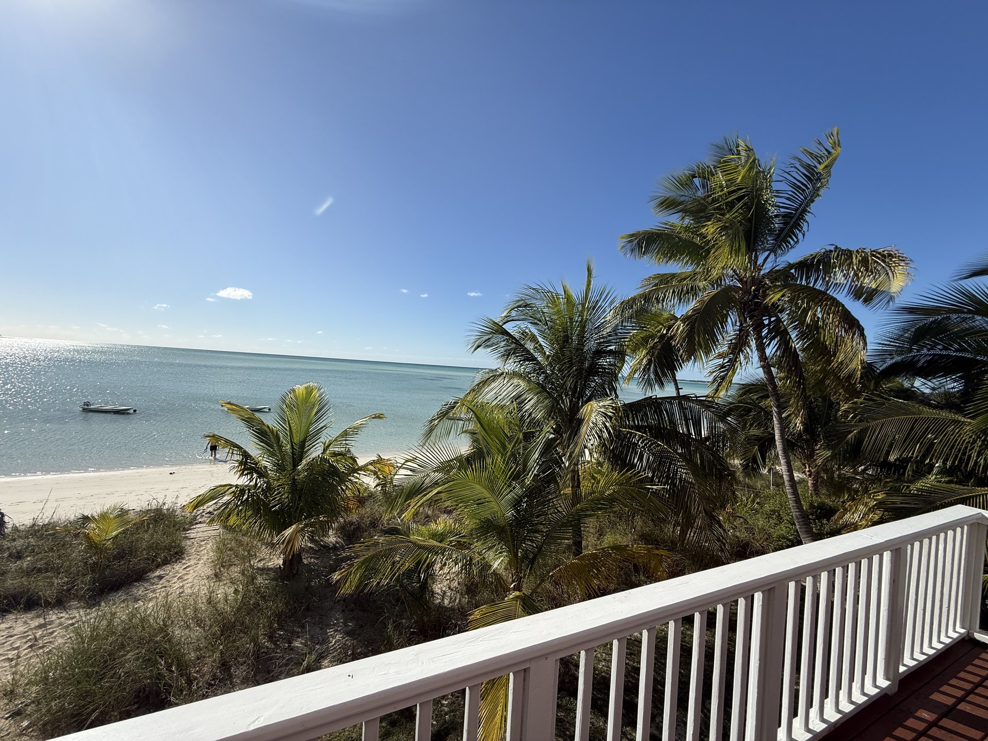 The west view from Abaco Palms main deck
