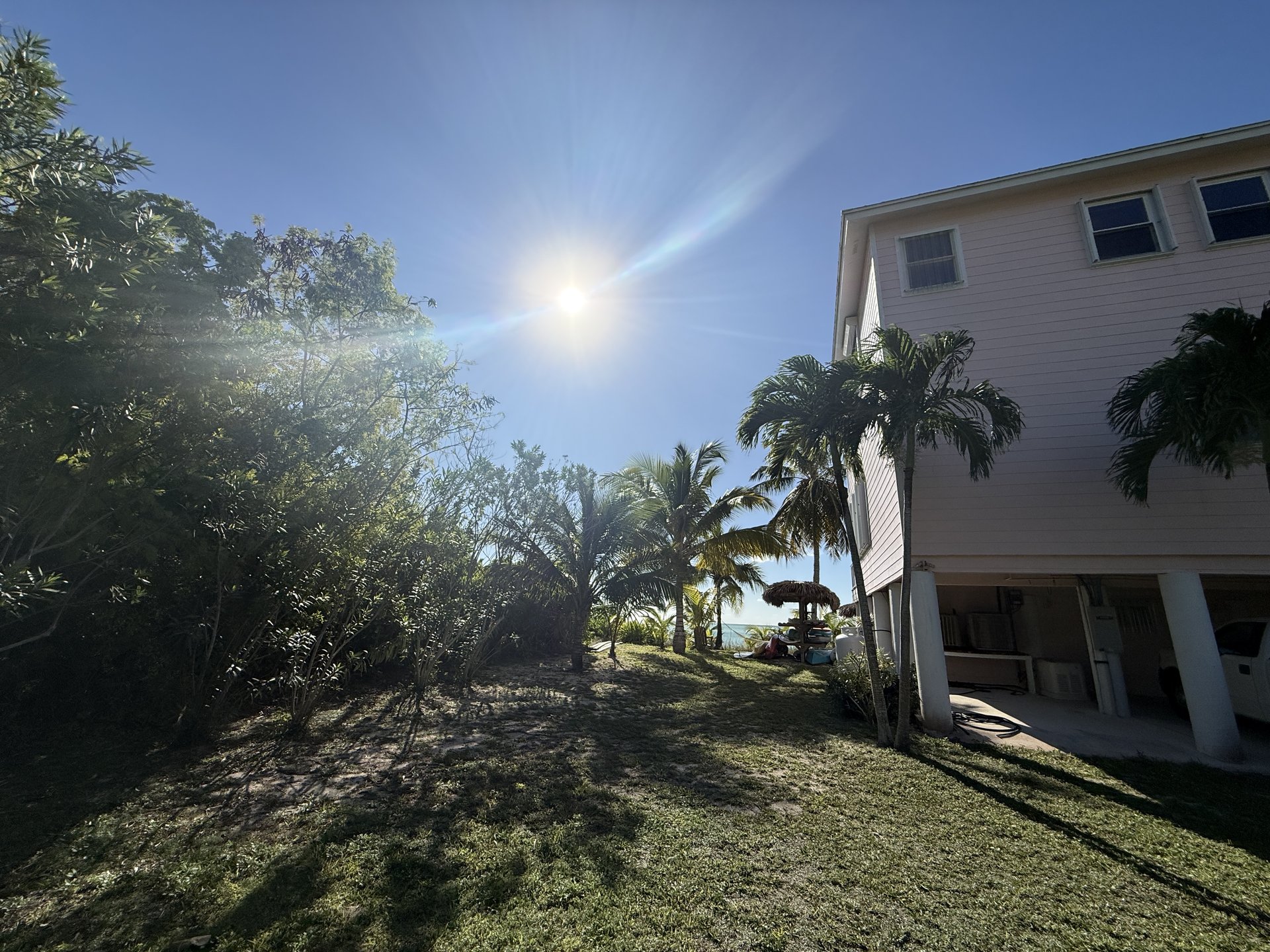 East side of Abaco Palms from the street
