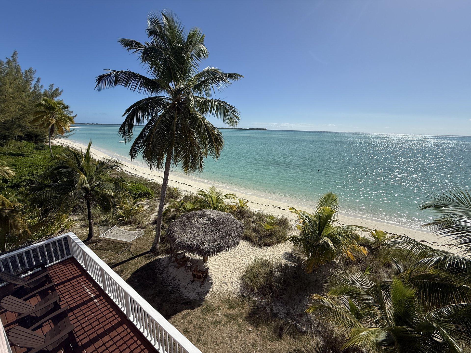 Panoramic view from West Master Suite Private Balcony - looking east