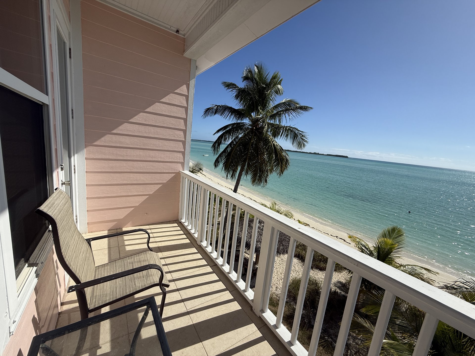 The eastern view from the West Master Private Balcony