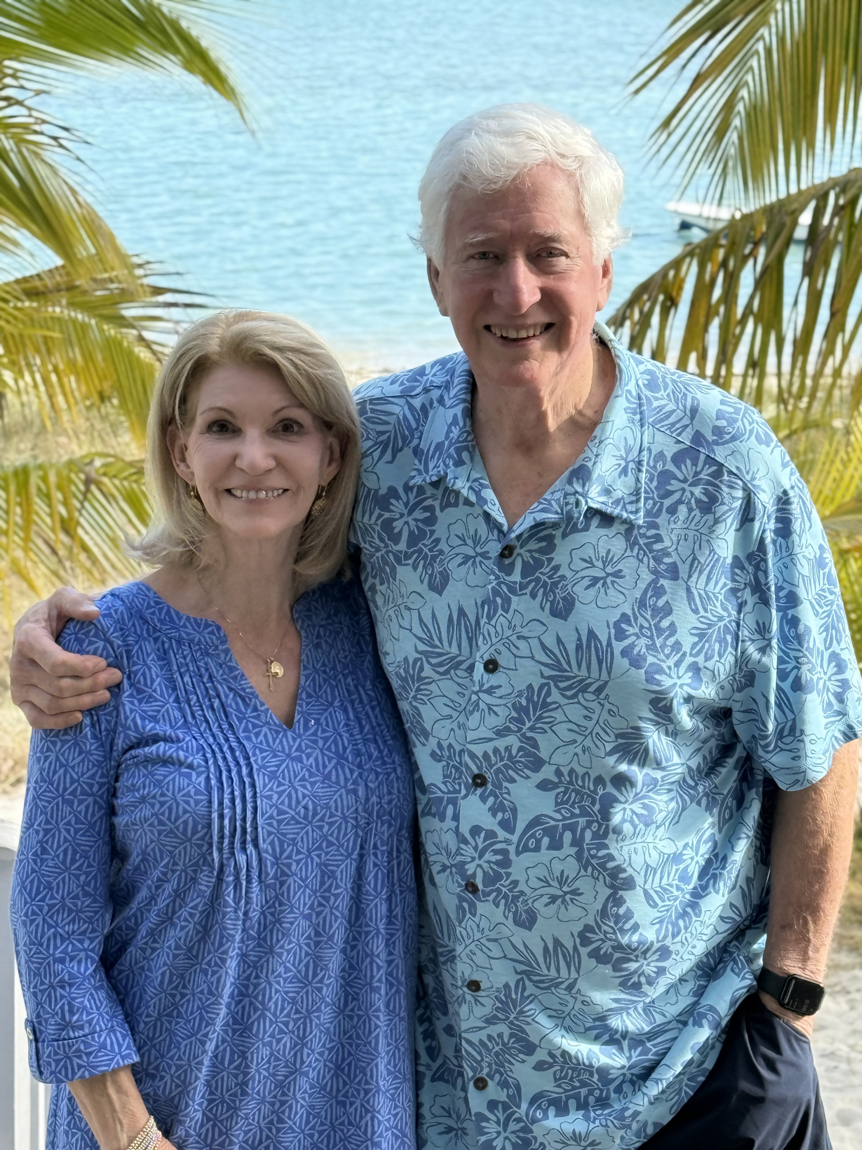 Kathy and Gary Heacock, owners of Abaco Palms Properties