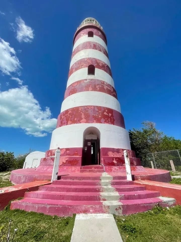 Hope Town lighthouse - iconic candy stripes