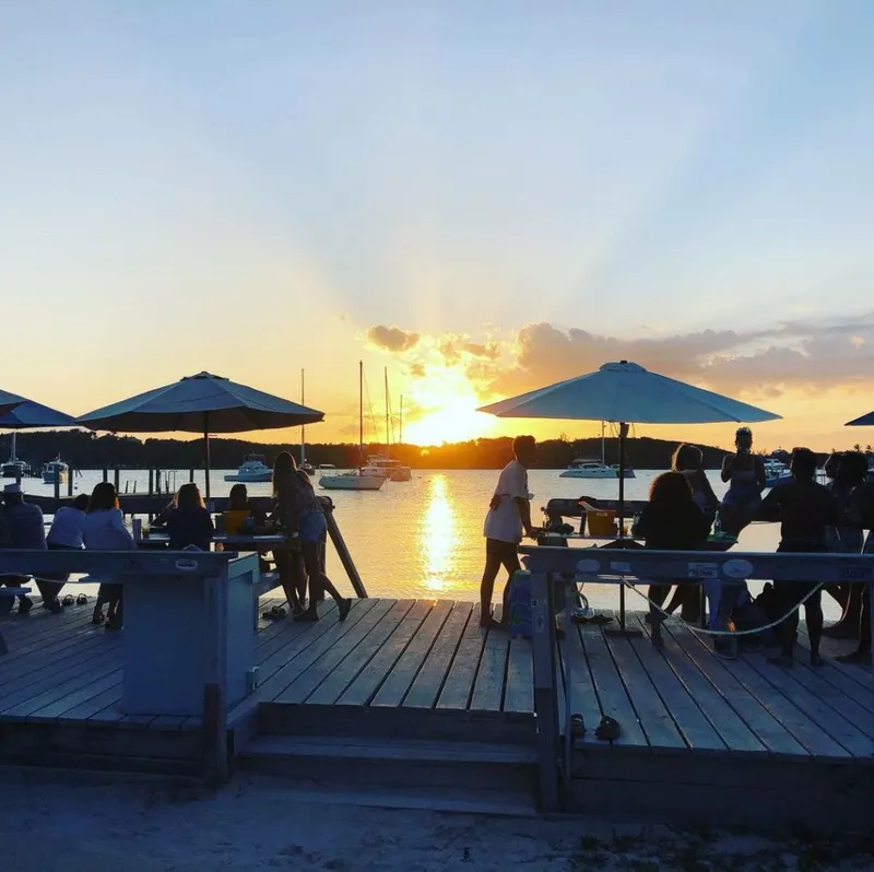 Fresh conch at Pete's Pub
