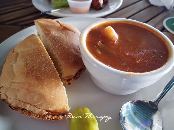 Cold Kalik beer at Snappas