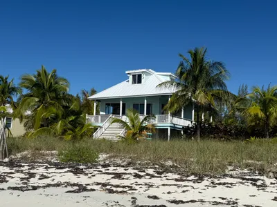 Another view of Calypso from the beach