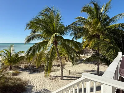 Looking West from the deck of Calypso
