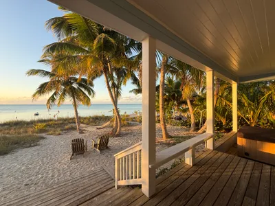 View from the deck of Camp David