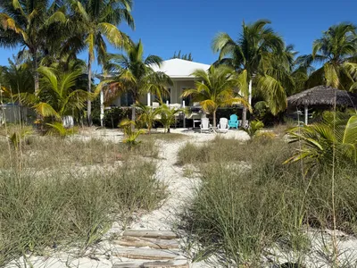 Beach path to Kokomo