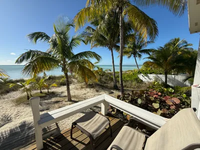 Part of the deck is open for stargazing and sun bathing.