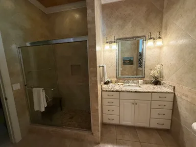 West Master en-suite with large walk in shower