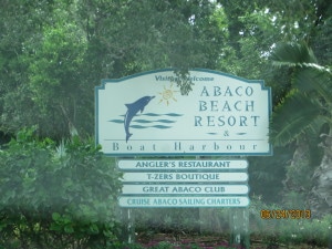 Anglers Restaurant is at the Abaco Beach Resort.