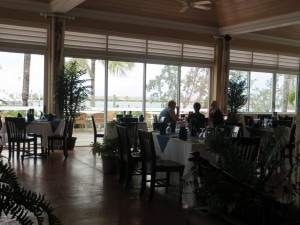 Main dining room at Angler's