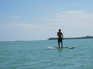 Fishing on a Paddle Board!