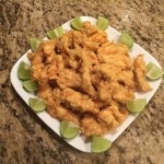 FIsh Fingers with Lime