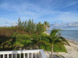 Looking east from the main Abaco Palms deck 