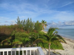 Looking east from the main Abaco Palms deck